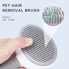 Self-Cleaning Dog Brush